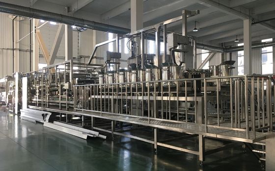 Πλήρως αυτόματη μηχανή επεξεργασίας προϊόντων φασόλι για εμπορική γραμμή παραγωγής τοφού