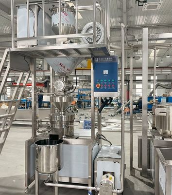 Μηχανή παραγωγής γάλακτος σόγιας από ανοξείδωτο χάλυβα 15KW για την αυτόματη άλεση και παρασκευή γάλακτος σόγιας
