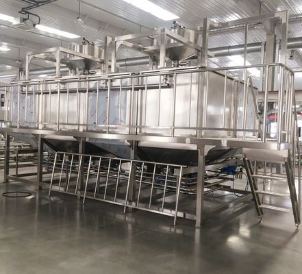Αυτοματοποιημένη δεξαμενή γάλακτος σόγιας για βιομηχανική γραμμή παραγωγής τοφού